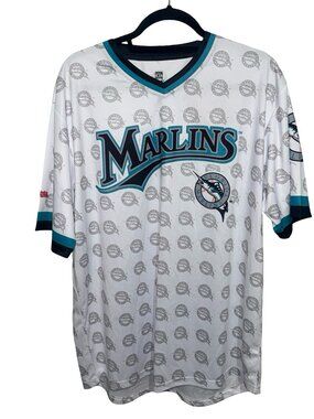 Florida Marlins VNeck Shirt Sz XL NWT